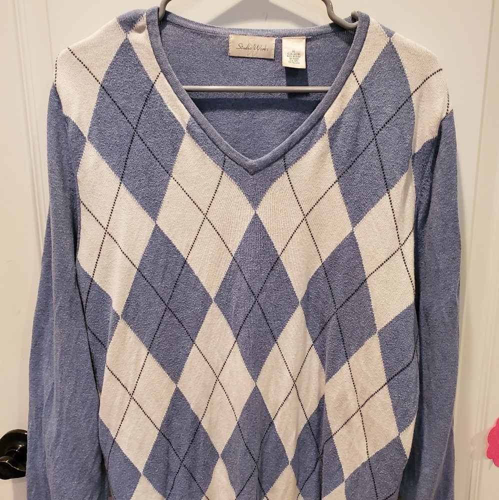 Argyle sweater